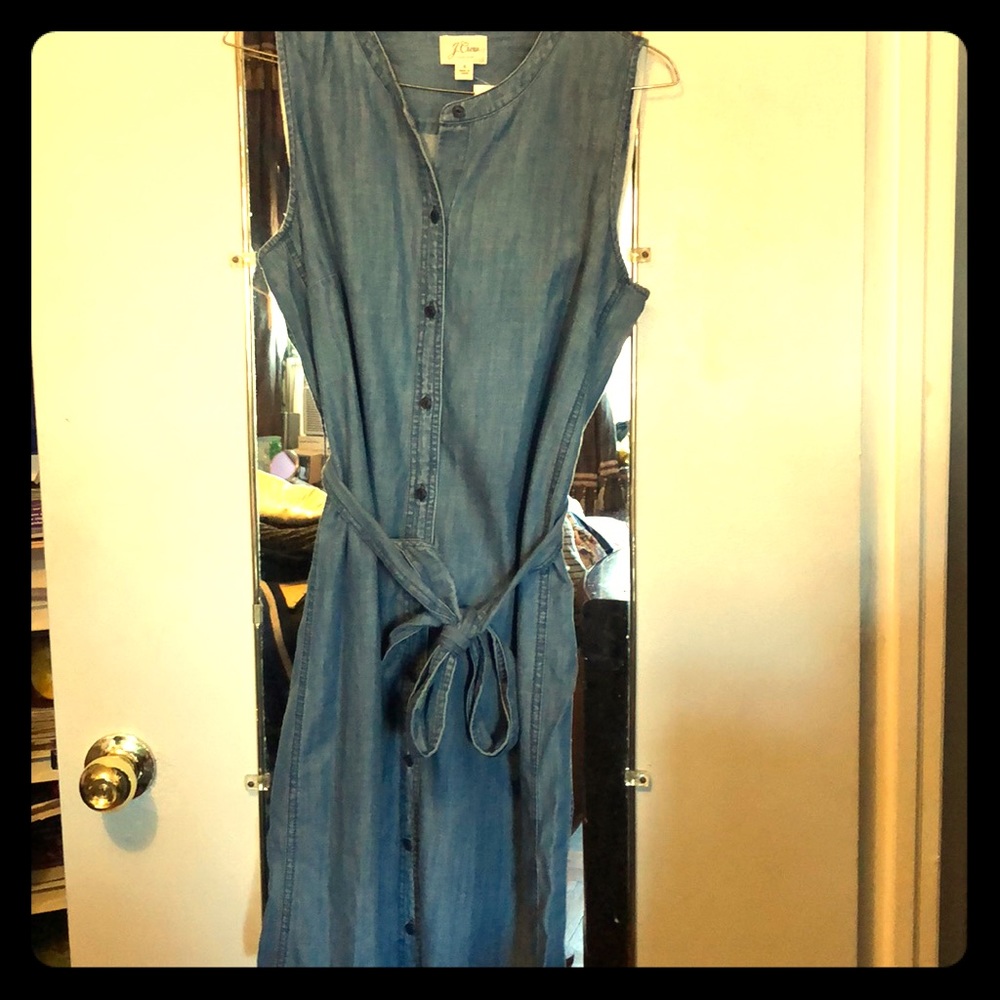 Denim dress